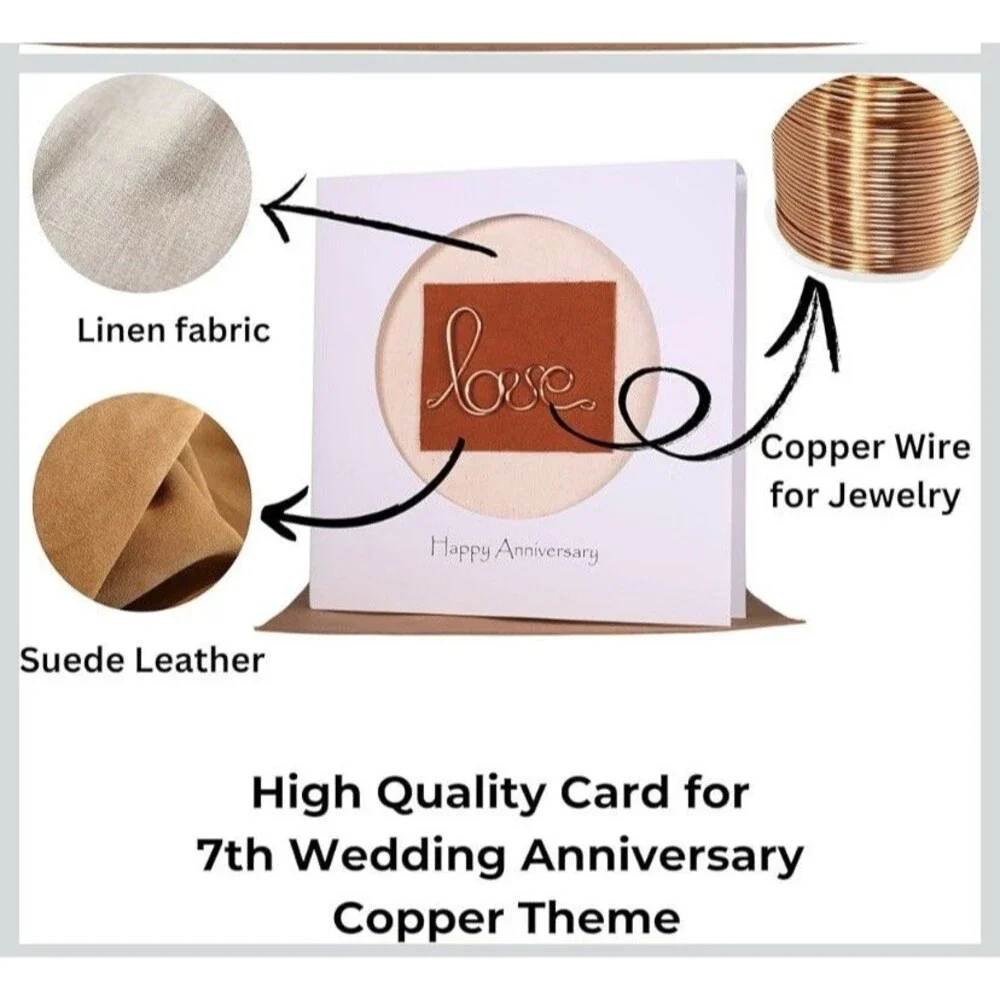 Love/7 Year Anniversary/Wedding/Card-Camellia Bees-BRAND NEW SEALED